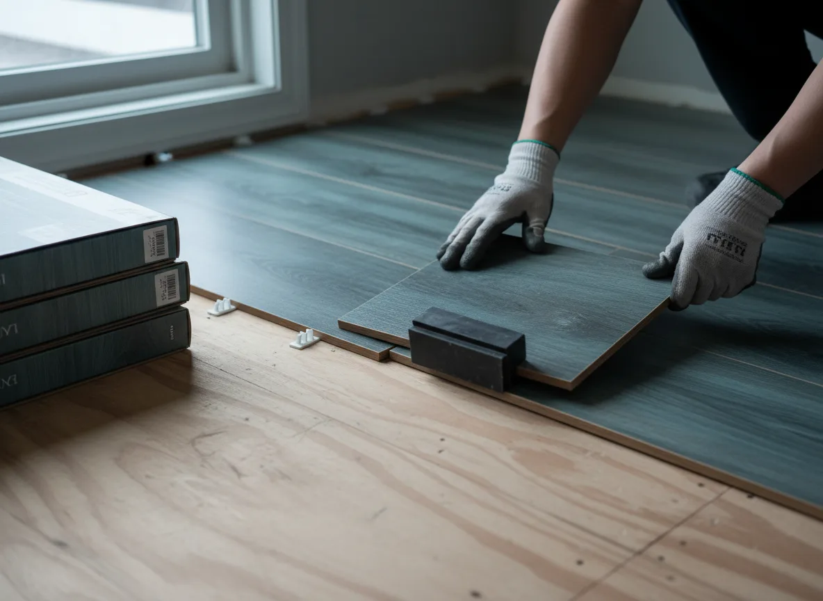 Luxury Vinyl Plank Installation company in East Fultonham, OH